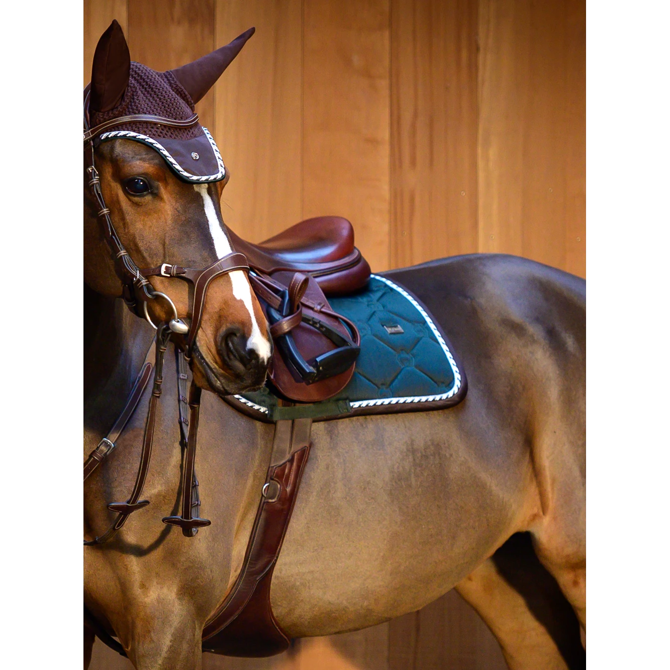 PSOS Jump Saddle Pad Emerald - "Dreams Do Come True" 4 PSOS Jump Saddle Pad Emerald - "Dreams Do Come True" - Image 2