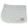 Equestrian Saddle Pad In Vibrant Color -Sabandar Store saddle pad white 87716.1534056347