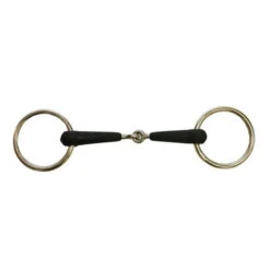 Soft Mouth Loose Ring Snaffle Bit - TPU Material